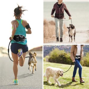 Hands-Free Dog Walking Leash Waist Bag