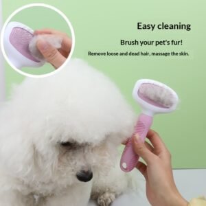 Deshedding & Detangling Comb for Cats & Dogs