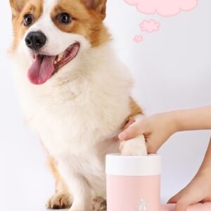 Silicone Paw Cleaner Cup for Dogs & Cats