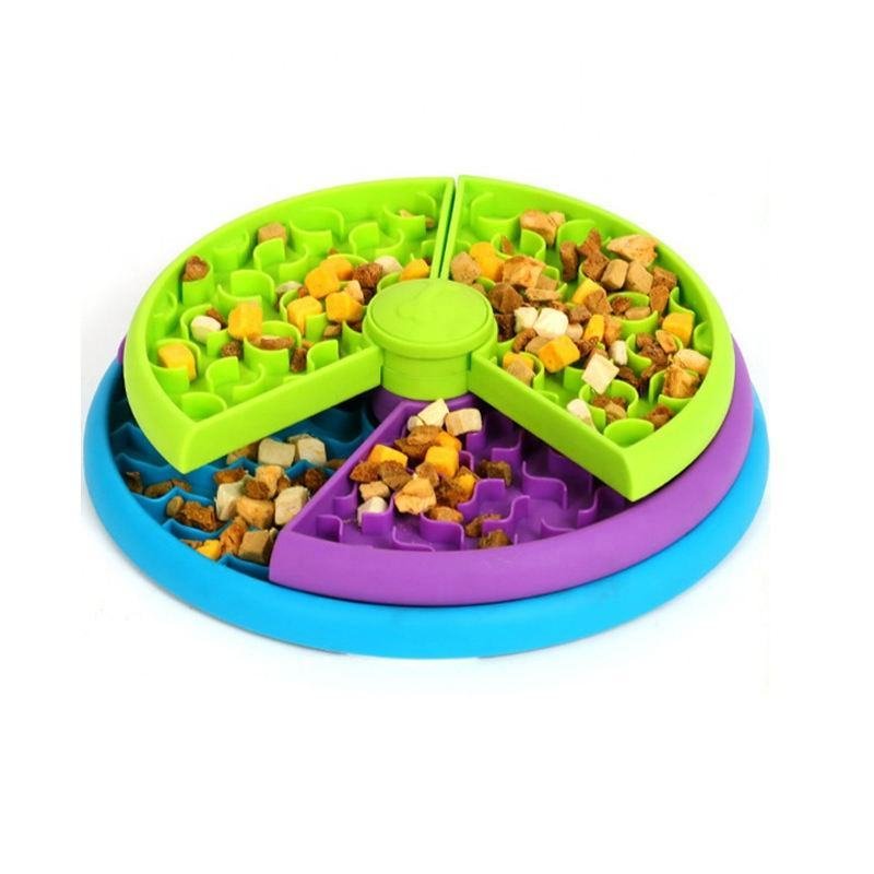 3-in-1 Slow Feeder Bowl & Lick Mat for Dogs