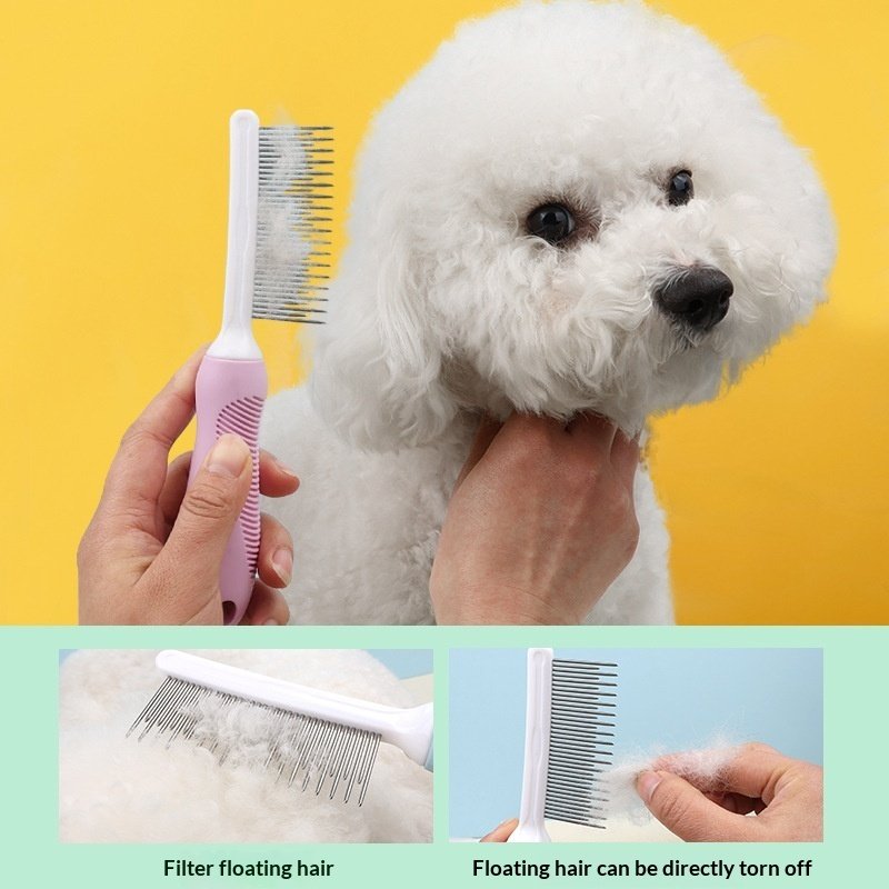 Deshedding & Detangling Comb for Cats & Dogs – photo 8 Deshedding & Detangling Comb for Cats & Dogs – photo 8